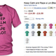 Illustration for article titled Amazon Blocks The Sale of Gross, Auto-Generated "Keep Calm and Rape Her" Shirts